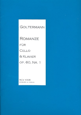 Romanze op.60,1 fr Violoncello und Klavier