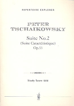 Suite No.2 (Suite Caracteristique) op.53 fr Orcheter Studienpartitur