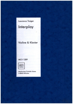 Interplay fr Violine und Klavier Partitur und Stimme