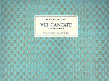 8 Cantate con instromenti vol.1 (1-4) Faksimile