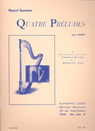 4 Prludes op.16 pour harpe