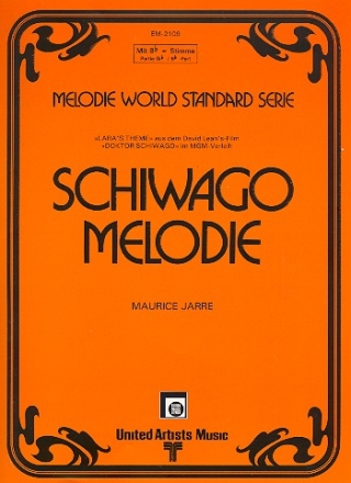 Schiwago Melodie: fr Klavier (Gesang/B-Stimme) (dt/en)