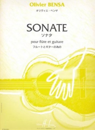 Sonate pour flte et guitare partition et parties