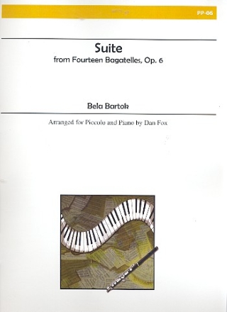 Suite from 14 bagatelles op.6 for Piccolo and piano