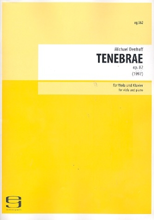 Tenebrae op.82 fr Viola und Klavier