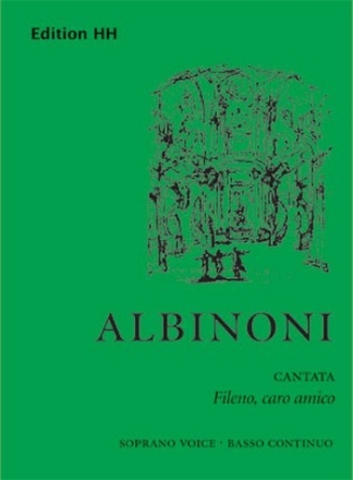 Fileno caro amico  fr Sopran und Bc (it)