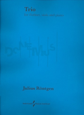 Trio fr Klarinette, Viola und Klavier Partitur und Stimmen