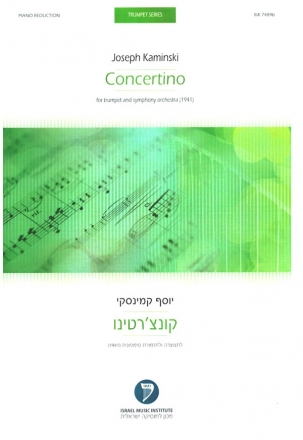 Concertino fr Trompete und Orchester Klavierauszug