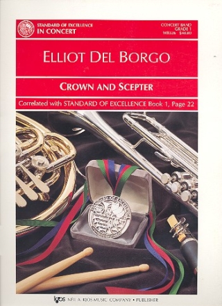 Crown and scepter for concert Band score and parts