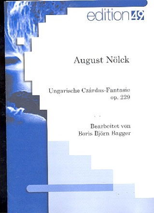 Ungarische Czrdas-Fantasie op.229 fr Violone (Violoncello) und Gitarre Stimmen