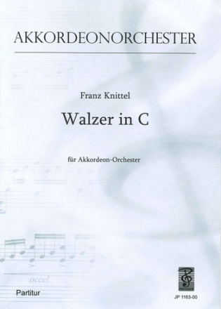 Walzer C-Dur fr Akkordeonorchester Partitur