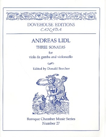 3 sonatas for viola da gamba and violoncello 2 scores