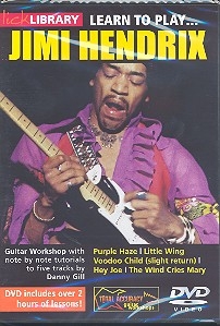 Learn to play Jimi Hendrix DVD-Video Gill, Danny, Tracks
