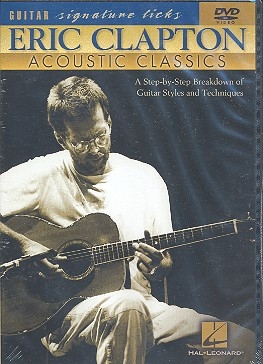 Eric Clapton Acoustic classics DVD-Video Guitar signature licks