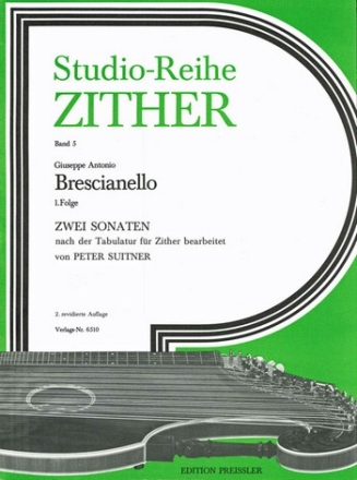 2 Sonaten fr Konzert-Zither
