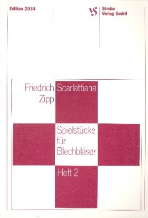 Scarlattiana Band 2 fr 4 Blechblser Spielpartitur