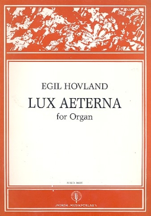 Lux eterna for organ