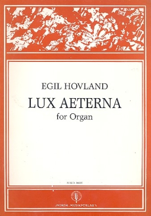 Lux aeterna for organ