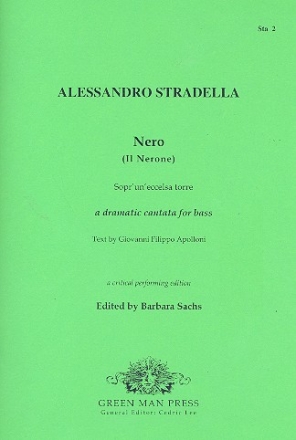 Nero (Il Nerone) for bass and Bc