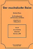 Stephanie op.312 fr Streichquartett und Kontrabass ad lib. Partitur und Stimmen