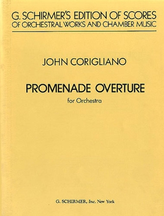 Promenade Overture for orchestra score
