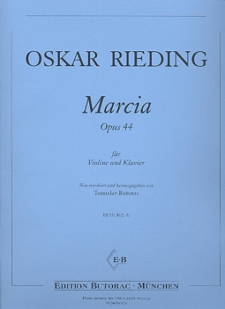 Marcia op.44 fr Violine und Klavier