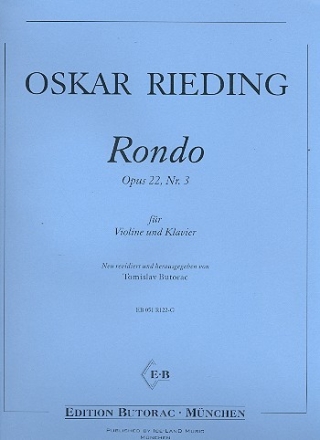 Rondo op.22,3 fr Violine und Klavier