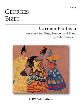 Carmen Fantasia for flute, bassoon and piano parts