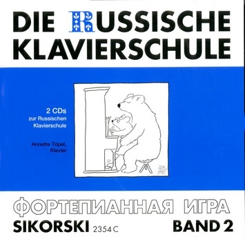 Die russische Klavierschule Band 2  2 CDs