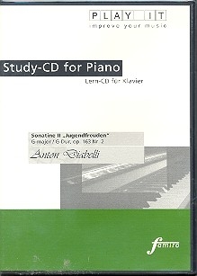Sonatine 2 G-Dur op. 163,2 Jugendfreuden Lern CD fr Klavier