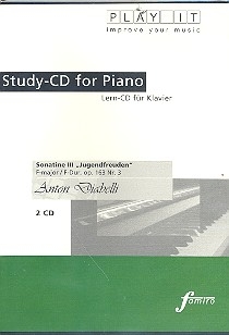Sonatine 3 F-Dur op.163,3 Jugendfreuden Lern Cd fr Klavier