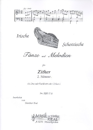 Irische schottische Tnze und Melodien fr Zither Zither 2