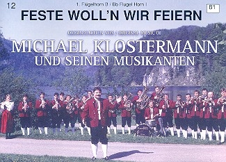 Feste woll'n wir feiern fr Blasorchester Flgelhorn 1