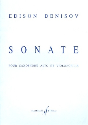 Sonate pour saxophone alto et violoncelle partition et partie
