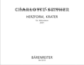 Herzform, Krater fr Akkordeon