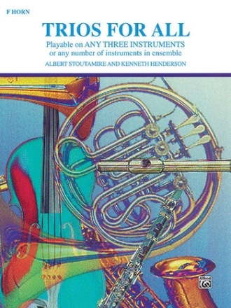 Trios for all for 3 horns in F score