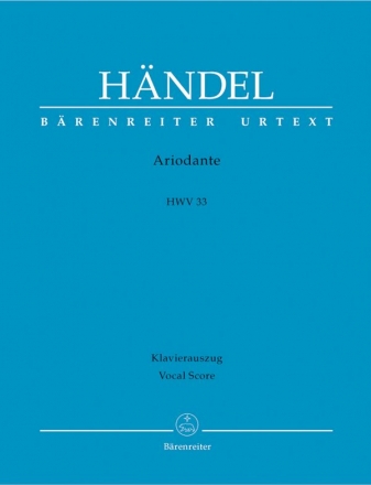Ariodante HWV 33  Klavierauszug