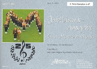 Ernst Mosch Welterfolge Band 25 fr Blasorchester Tenorsaxophon 2