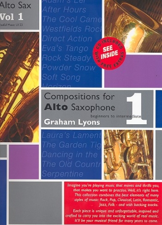 Compositions for alto saxophone vol.1 (+CD) 