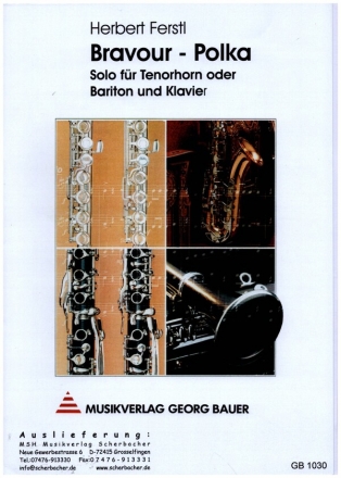 Bravour-Polka fr Tenorhorn (Bariton) und Klavier