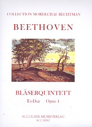 Quintett Es-Dur op.4 fr Flte, Oboe, Klarinette, Horn und Fagott Partitur und Stimmen