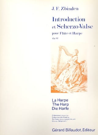 Introduction et Scherzo-Valse op.52 pour flute et harpe