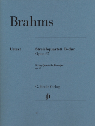 Streichquartett B-Dur op.67  Stimmen