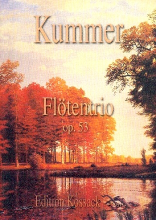 Trio op.53 fr 3 Flten Partitur und Stimmen