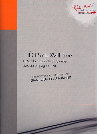 Pices du 18e sicle vol.2 pour flute  bec (soprano) ou viole de gambe (dessus ou basse) et Bc