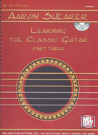 Learning the Classical Guitar vol.3 (+Online Audio) for guitar