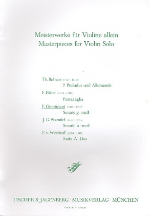 Sonate g-Moll fr Violine