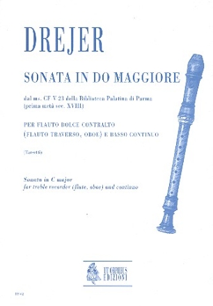 Sonate C-Dur Nr.2 fr Blockflte (Flte, Oboe) und Bc