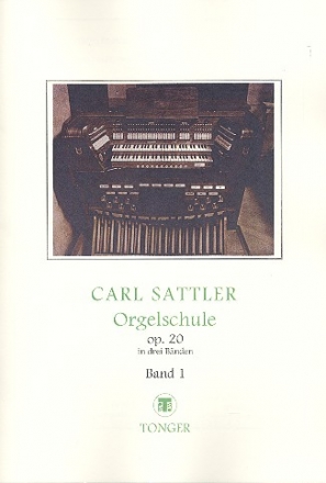 Orgelschule op.20 Bnde 1-3  3Bnde