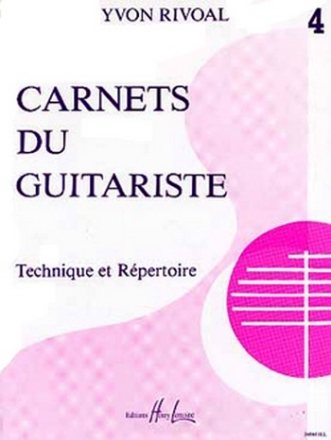 Carnets du guitariste vol.4